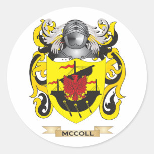 Sticker Rond Armoiries de McColl (crête de famille)