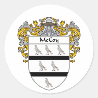 Sticker Rond Armoiries de McCoy (mannequins)