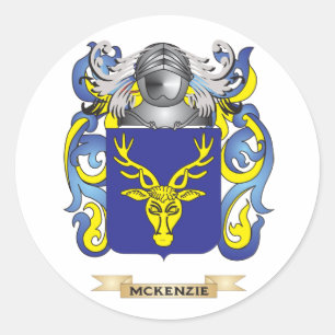 Sticker Rond Armoiries de McKenzie (crête de famille)