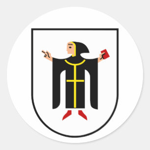 Sticker Rond Armoiries de München
