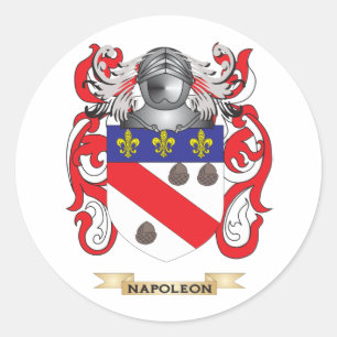 Sticker Rond Armoiries de Napoléon (Armoiries de la famille)