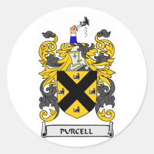 Sticker Rond Armoiries de PURCELL