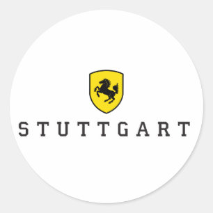 Sticker Rond Armoiries de Stuttgart
