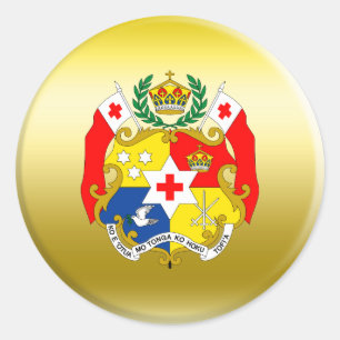 Sticker Rond Armoiries des Tonga