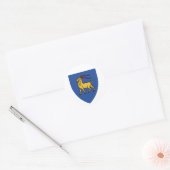 Sticker Rond Armoiries d'Istrie (Enveloppe)