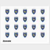 Sticker Rond Armoiries d'Istrie (Feuille)