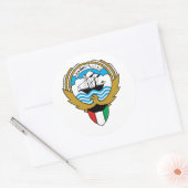 Sticker Rond Armoiries du Koweït (Enveloppe)