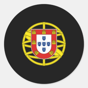 Sticker Rond Armoiries du Portugal