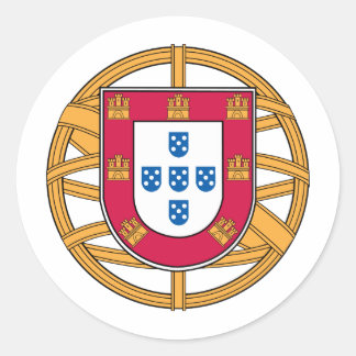Sticker Rond Armoiries du Portugal
