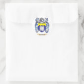Sticker Rond Armoiries en coton (Sac)