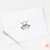 Sticker Rond Armorer 2111 Venez En Obtenir (Enveloppe)