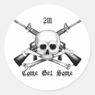 Sticker Rond Armorer 2111 vient chercher