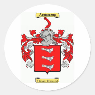 Sticker Rond armstrong (en)