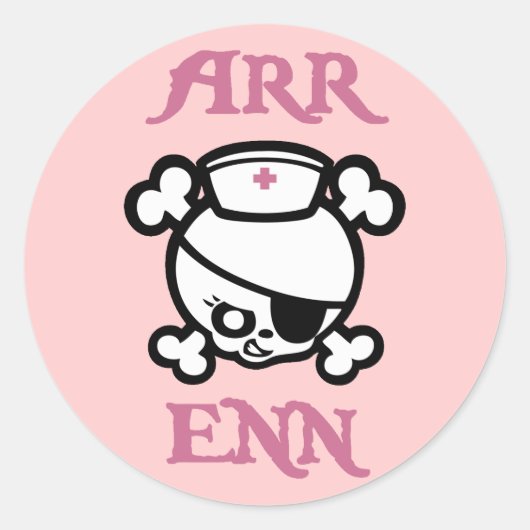 Sticker Rond Arr Enn (Devant)