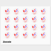 Sticker Rond arrêt (Feuille)