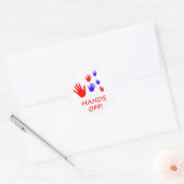 Sticker Rond arrêt (Enveloppe)