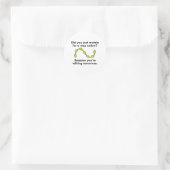 Sticker Rond Arrêter Codon (Sac)