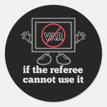 Arrêter l'autocollant var