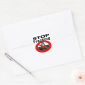Sticker Rond Arrêter le fractionnement (Enveloppe)