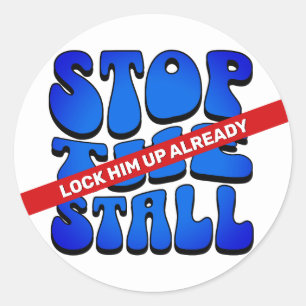 STICKER ROND ARRÊTER LE STALL