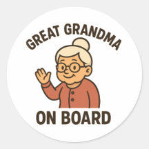 Arrière-grand-mère à bord