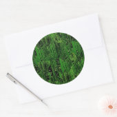 Sticker Rond Arrière - plan de carte de circuit (Enveloppe)