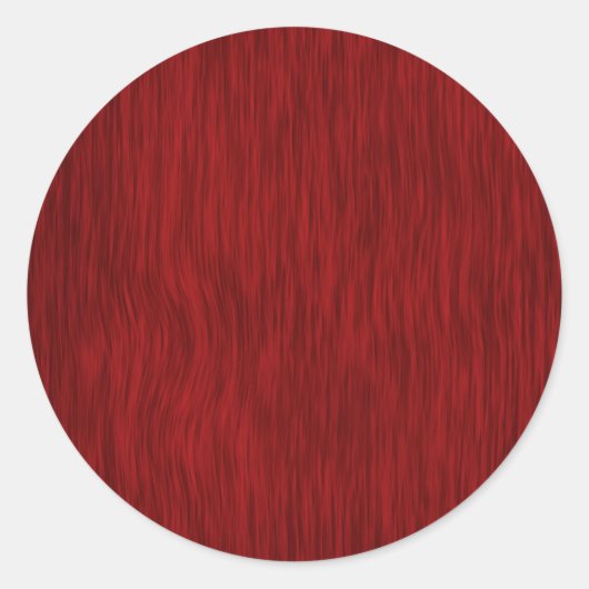 Sticker Rond Arrière - plan de céréales en bois brut - Rouge (Devant)