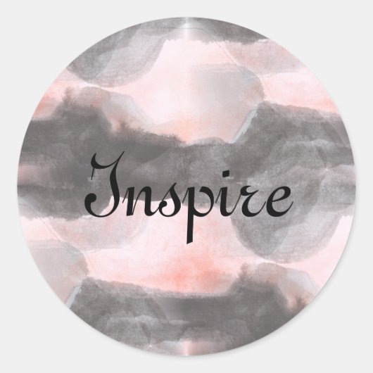 Sticker Rond Arrière - plan de texture de conception transparen (Devant)