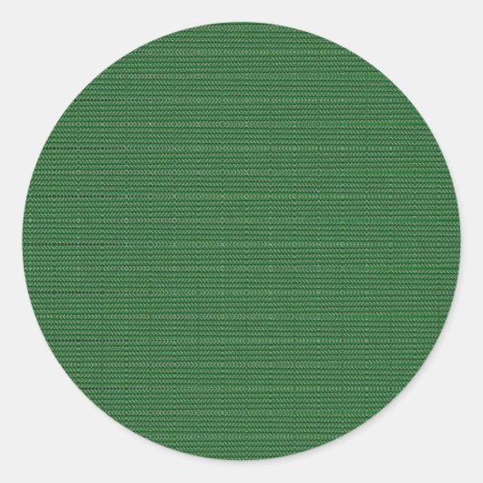 Sticker Rond Arrière - plan vert foncé. (Devant)