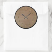 Sticker Rond Arrondi Trop-It Arrière (Sac)