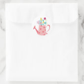 Sticker Rond Arrosage rose pour fleurs (Sac)