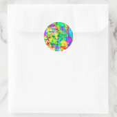 Sticker Rond Art cool par John Howard Schultz Jr (Sac)