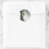 Sticker Rond Art d'arbre d'autocollant d'arbre d'autocollant de (Sac)