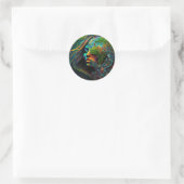 Sticker Rond Art de Mother Earth (Sac)