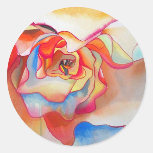 Sticker Rond art mariage (Devant)