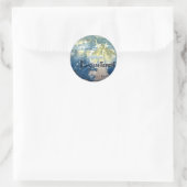 Sticker Rond Art nouveau enchanteur (Sac)