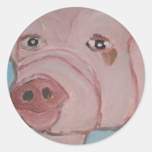 Sticker Rond art par le ginsburg d'Éric