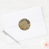 Sticker Rond art vintage (Enveloppe)