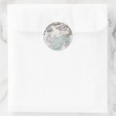 Sticker Rond Art vintage (Sac)
