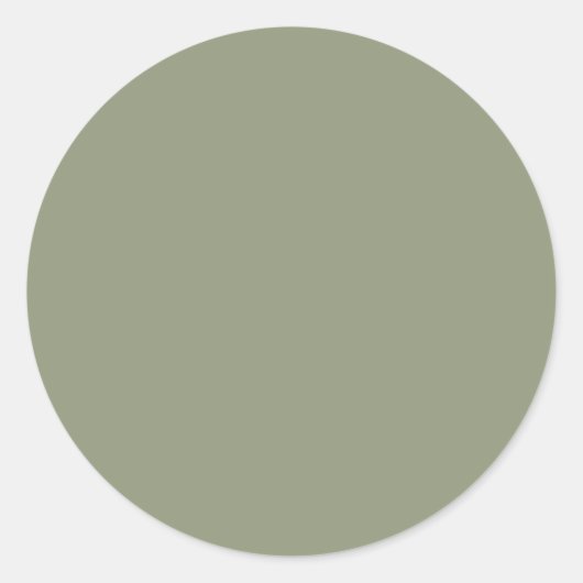 Sticker Rond Artichoke (couleur solide) (Devant)