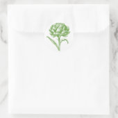 Sticker Rond Artichoke vintage (Sac)