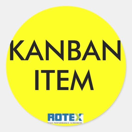 STICKER ROND ARTICLE KANBAN (Devant)