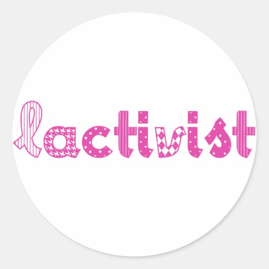 Sticker Rond Articles avantage-allaitement /Breastfeeding (Devant)