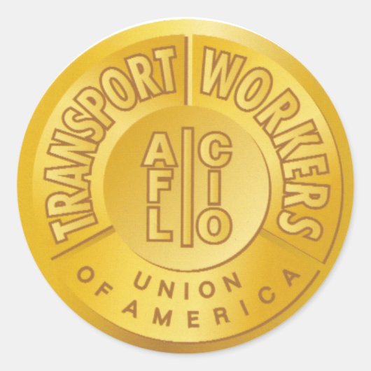 Sticker Rond Articles généraux du LOGO TWU (Devant)