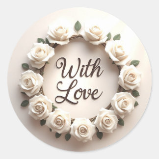 Sticker Rond Artisanat & Fournitures de Fête > Fournitures d'em