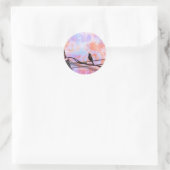 Sticker Rond Artsy Grackle (Sac)