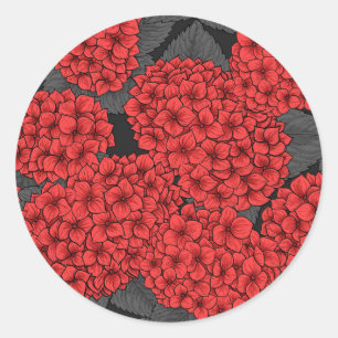 Sticker Rond Arygdale rouge