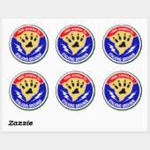 Sticker Rond ASA 156AVN s (Feuille)
