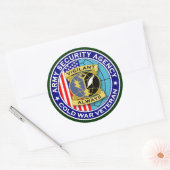 Sticker Rond ASA Cold War Vet 2 (Enveloppe)
