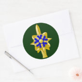 STICKER ROND ASA MI 1 (Enveloppe)